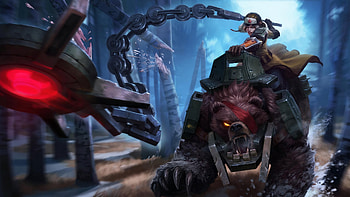 Bear League Of Legends, league-of-legends, games, anime HD wallpaper
