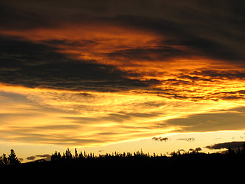 Sunset, gorgeous, new zealand, colourful, inspiring HD wallpaper