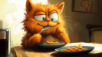 Garfield : A Purr-fectly Fun Background!, Garfield HD wallpaper