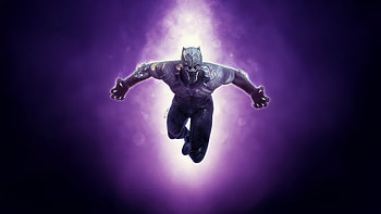 Black Panther For The Next Quest, black-panther, superheroes, artwork, digital-art, ai, deviantart HD wallpaper