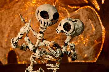 Horror, Dark, Occult, Evil, Halloween, Skeleton, Skull, Undead HD wallpaper