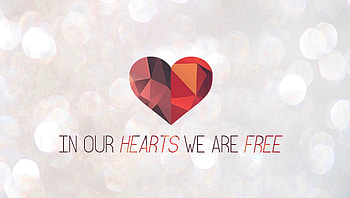 In Our Hearts We Are , love, typography HD wallpaper