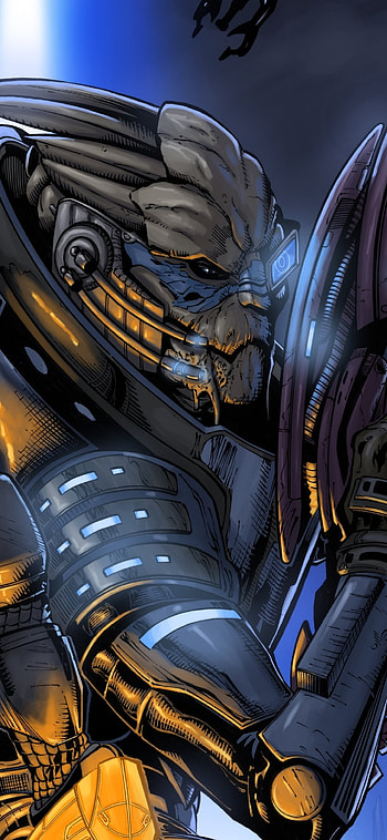 warrior, video game, Mass Effect HD phone wallpaper