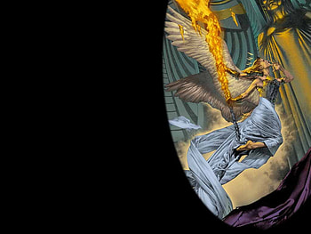 Spectrum, comic, angel, fantasy HD wallpaper