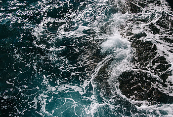 Nature, Sea, Waves, Foam, Surf HD wallpaper