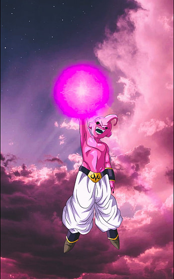 Kid Boo, sky, dragonball, kidboo HD phone wallpaper