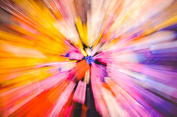 Abstract, Glare, Shine, Light, Multicolored, Motley, Blur, Smooth HD wallpaper