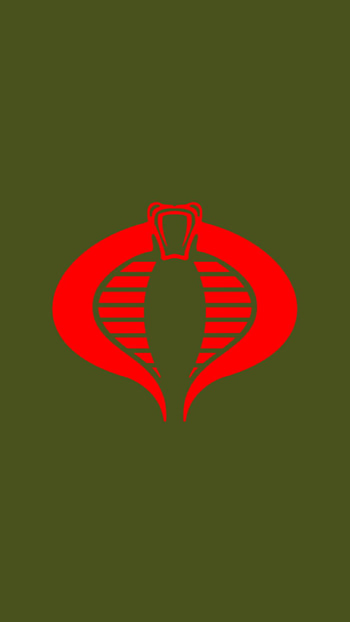 Joe Cobra logo, , G.I. Joe, Animation HD phone wallpaper