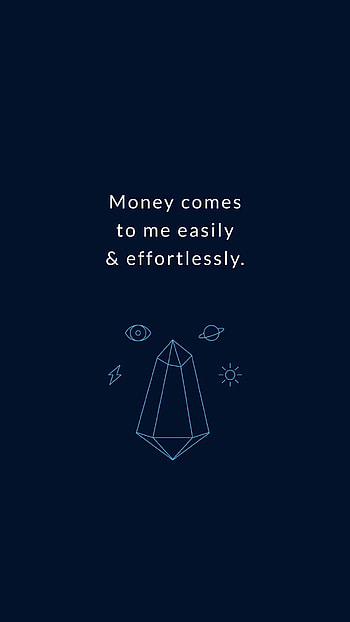 Money Affirmations to Attract Wealth, Abundance HD phone wallpaper