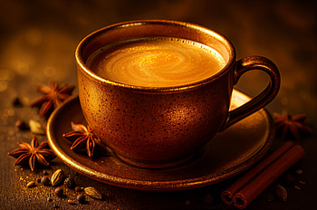 Chai Tea Serenity in Ultra, chai tea, cup, cinnamon, star anise HD wallpaper