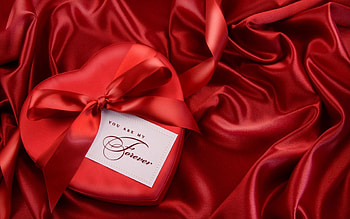 Love, Present, Gift, Bow, Tape, Heart, Atlas HD wallpaper