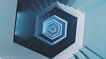 Staircase Minimal, stairs, minimalist, minimalism, graphy HD wallpaper