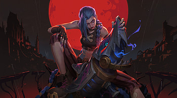 Jinx Symbol Of Hope, jinx-league-of-legends, arcane, league-of-legends, games, artwork, art, digital-art, video-games, artstation HD wallpaper