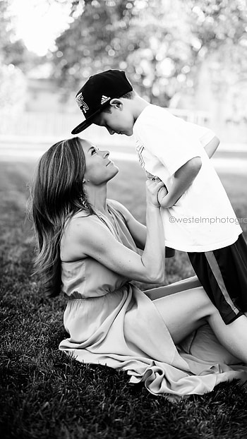 I Love Mom, Mother Son HD phone wallpaper