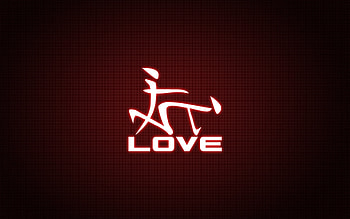 Background, Love, Hieroglyph HD wallpaper