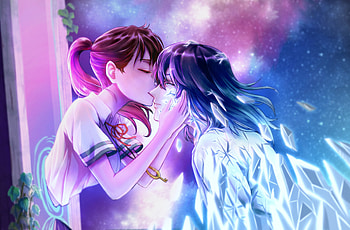Suzume Iwato & Souta Munakata, Souta Munakata, Suzume Iwato, Anime, Suzume no Tojimari HD wallpaper