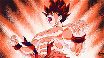 Goku Dragon, goku, anime, dragonball, fighters HD wallpaper