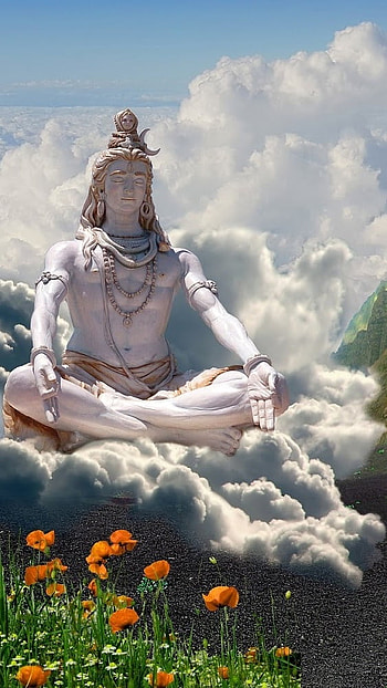 Lord Shiva , Nature Background HD phone wallpaper