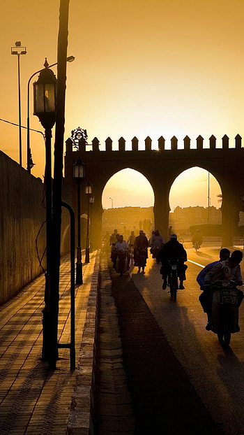 Marrakesh, Morocco HD phone wallpaper