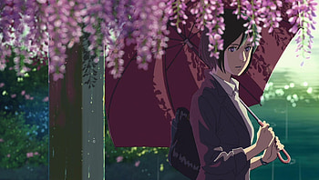 Yukari Yukino, The Garden of Words HD wallpaper