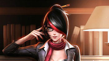 Fiora League Of Legends Fanart, fiora-league-of-legends, league-of-legends, games, fantasy-girls, artist, artwork, digital-art, deviantart HD wallpaper