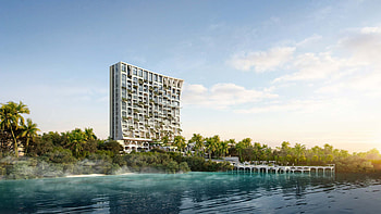 Abaca resort, Mactan Island, Ole Scheeren, Cebu Philippines HD wallpaper