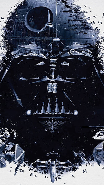 Darth Vader, Sketch, Illustration Art, illustration, art HD phone wallpaper