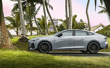 2022 Changan Uni-V, side view, exterior, electric crossover, new gray Changan Uni-V, Chinese electric cars, Changan HD wallpaper