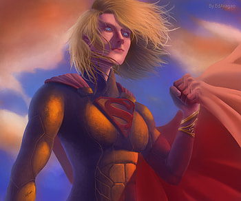 Comic, Supergirl HD wallpaper