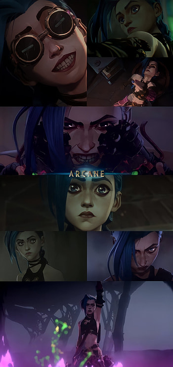 Jinx Arcane (Modelo 2), League Of Legends, LOL, , Powder HD phone wallpaper