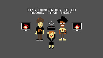 The Legend of Jen - IT Crowd / Legend of Zelda pixel art mashup [OC] ... HD wallpaper
