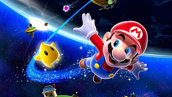 mario, space, characters, stars HD wallpaper