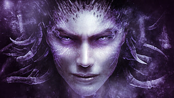 Video games wall, Starcraft II, Heart of the swarm, Soft light HD wallpaper