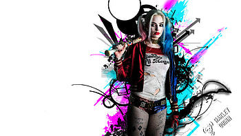 Harley Quinn , suicide-squad, movies, 2016-movies, harley-quinn, art HD wallpaper