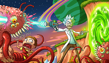 Rick And Morty Smith Adventures , rick-and-morty, tv-shows, deviantart HD wallpaper