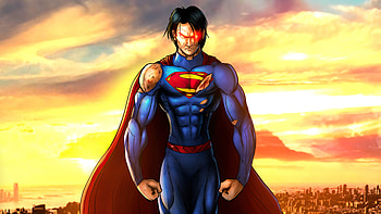 Superman Young, superman, superheroes, artist, artwork, digital-art, artstation HD wallpaper