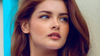 Blue Eye Girl, girls, model HD wallpaper