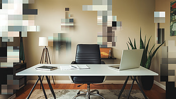 Stylish Home Office in Ultra, home office, office, workspace, desk, laptop HD wallpaper