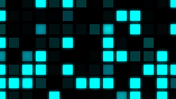 Videogame Background ANIMATION FOOTAGE Big Pixel Cyan square - YouTube HD wallpaper