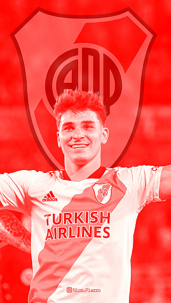 JULIAN ALVAREZ, nicopiazzo, argentina, plate, river, seleccion, messi, football HD phone wallpaper