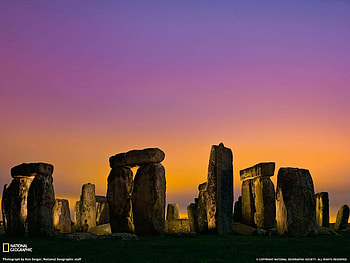 Landscape, Architecture, Stonehenge HD wallpaper