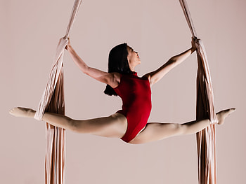 Stretch, Aerial Silks HD wallpaper