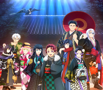 Demon Slayer : Vibrant Kimetsu no Yaiba Anime Crew Portrait, Anime, Demon Slayer: Kimetsu no Yaiba HD wallpaper