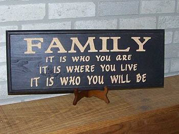 The Place Where You Should Be: Family, black, wood, sign, family HD wallpaper