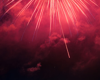 Abstract, Holidays, Salute, Rays, Beams HD wallpaper