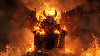 Fiery Diablo Demon - Epic Monster Background, Diablo, monster, demon HD wallpaper