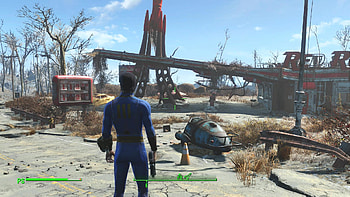 Fallout 4 gameplay HD wallpaper