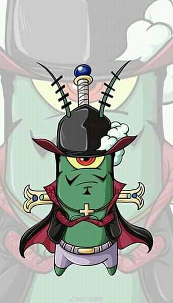 Plankton, SpongeBob SquarePants, Animation, Anime HD phone wallpaper
