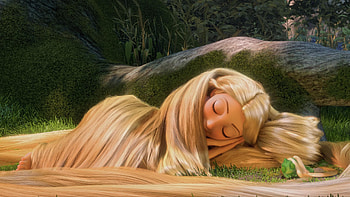 Sleeping Rapunzel, , , RTangled link HD wallpaper