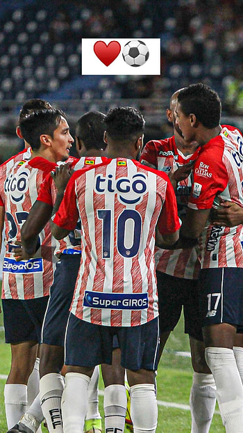 Junior de Barranquilla, Colombia, football, Rojiblanco, Sebastián Viera HD phone wallpaper